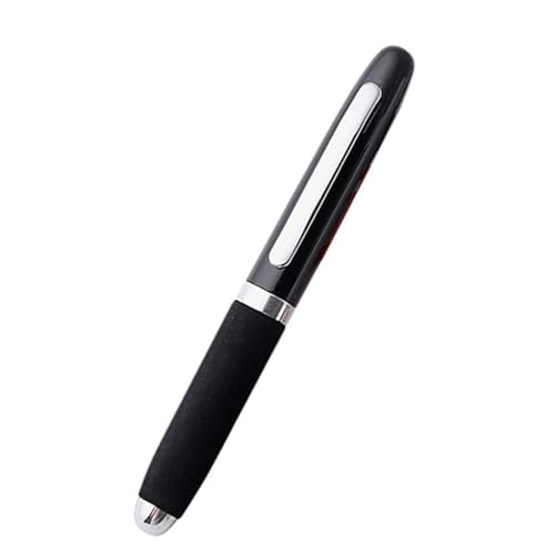 Kugelschreiber, neutraler Tintenstift Metall-Kugelschreiber Rollerball Gel-Tintenstifte for Business Office Multicolor(Black,10pens) von PZOFERLIN