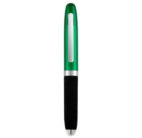 Kugelschreiber, neutraler Tintenstift Metall-Kugelschreiber Rollerball Gel-Tintenstifte for Business Office Multicolor(Green,2 pens) von PZOFERLIN