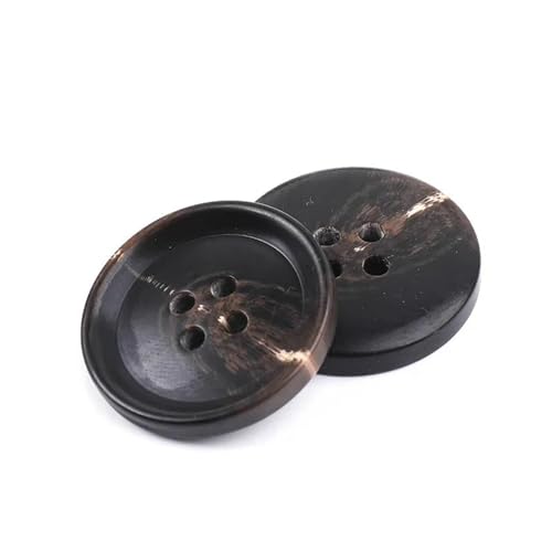 PZOFERLIN Knöpfe nähen 15 Stück Harzknöpfe, rund, 4 Löcher, dekorative Kunststoffknöpfe(23mm) von PZOFERLIN
