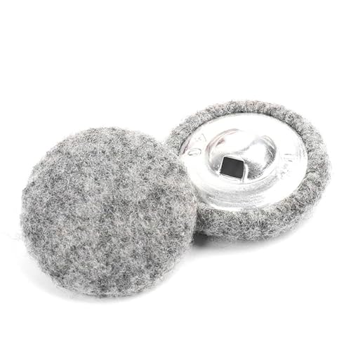 PZOFERLIN Knöpfe nähen 15 Stück Metallknöpfe Pilzknopf Dekorative Knöpfe(23mm) von PZOFERLIN