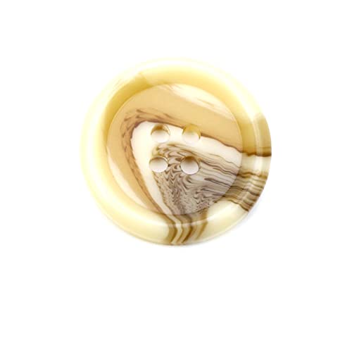 PZOFERLIN Knöpfe nähen Imitationshornknöpfe for Kleidung, Pullover, dekorativer Knopf, 15–30,5 mm, 30 Stück(28mm) von PZOFERLIN
