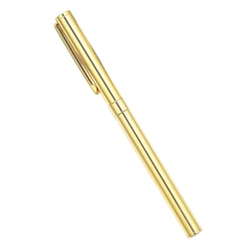 PZOFERLIN Kugelschreiber, neutraler Tintenstift 0,5 mm Gel-Tinten-Kugelschreiber, Metall, mehrfarbig(B) von PZOFERLIN