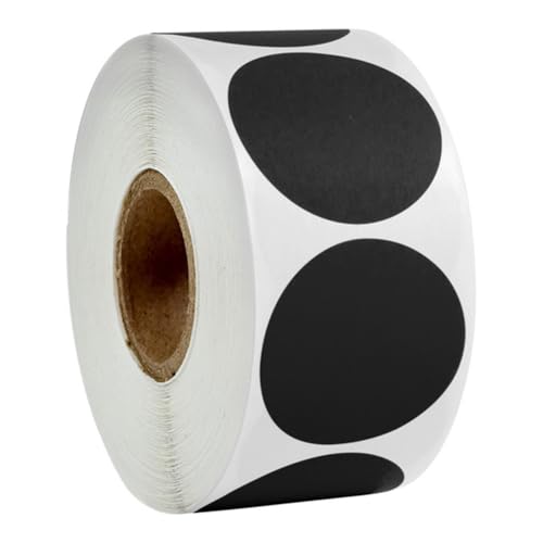 Paaruter 500 Stück Runde Leere Handgemachte Aufkleber DIY Leere Etiketten für Backen, Geschenke, Gläser von Paaruter