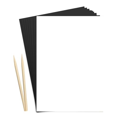 Paaruter Kratzpapier-Kunsthandwerk - Unverzichtbares Material für Den Unterricht - Saubere Kunst für Kinder - Lustiges, Kreatives Aktivitätsspiel - Geschenke Paaruter Kratzpapier-Kunsthandwerk - Unverzichtbares Material für Den Unterricht - Saubere Kunst für Kinder - Lustiges, Kreatives Aktivitätsspiel - Geschenke von Paaruter