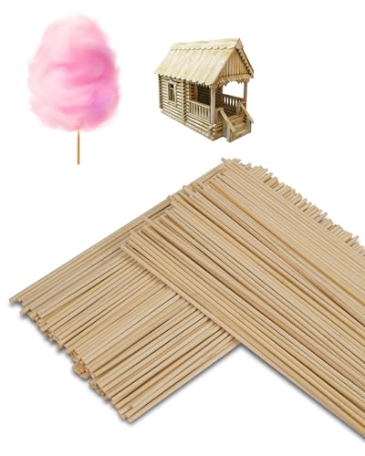 200 Stück Zuckerwatte Stäbe Rund 30cm x 0.4cm,Zuckerwattestäbe Rund,Rundstab für Zuckerwattemaschine Zubehör,Natürliches Bambus Holz,Holzstäbe zum Basteln für Holzarbeiten,Kunstprojekte & DIY 200 Stück Zuckerwatte Stäbe Rund 30cm x 0.4cm,Zuckerwattestäbe Rund,Rundstab für Zuckerwattemaschine Zubehör,Natürliches Bambus Holz,Holzstäbe zum Basteln für Holzarbeiten,Kunstprojekte & DIY von Pabbyeey
