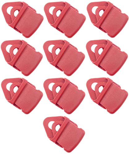 10 x Holdon® MINI Clip Rot - Klammer Klemme Befestigungsöse Banner, Zelt, Planen, Molton - BO-Camp/Isabella von Paccs
