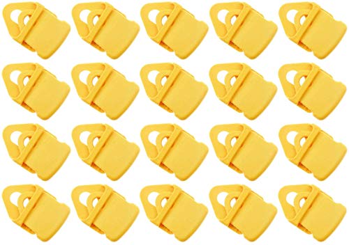 20 x Holdon® MINI Clip Gelb - Klammer Klemme Befestigungsöse Banner, Zelt, Planen, Molton - BO-Camp/Isabella von Paccs