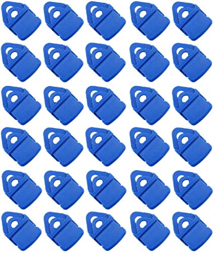 30 x Holdon® MINI Clip Blau - Klammer Klemme Befestigungsöse Banner, Zelt, Planen, Molton - BO-Camp/Isabella von Paccs