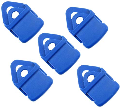 5 x Holdon® MINI Clip Blau - Klammer Klemme Befestigungsöse Banner, Zelt, Planen, Molton - BO-Camp/Isabella von Paccs