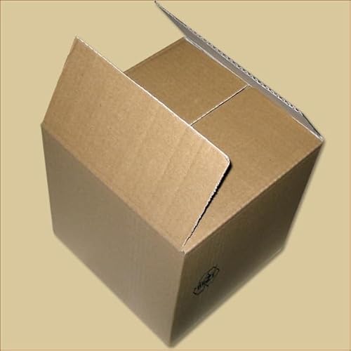 Faltkarton 200 x 200 x 200 mm Versandkarton einwellig von Packen 24 SCHNELL - PREISWERT - GUT