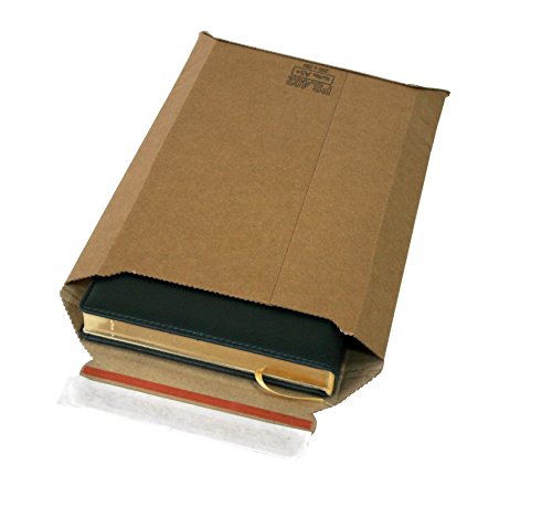 Versandtaschen Premium aus Mikro-Wellpappe Karton DIN A4 - flach:353x250mm (PS.403) (400) von Packsmart