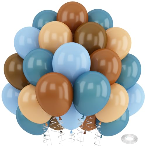 Blau-braune Luftballons Blau-braune Luftballons von Paeyeq