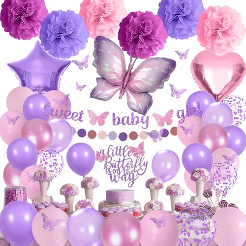 Luftballons für Babypartys in Lila und Rosa Luftballons für Babypartys in Lila und Rosa von Paeyeq