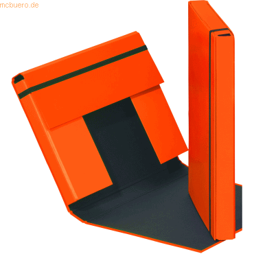 Pagna Heftbox A4 Pappe orange von Pagna