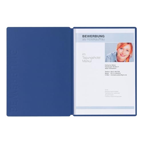 Bewerbungsmappe Solo Blau Bewerbungsmappe Solo Blau von Pagna