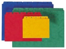 Kartei-Leitregister A - Z, für Kartenformat A7, gelb Kartei-Leitregister A - Z, für Kartenformat A7, gelb von Pagna
