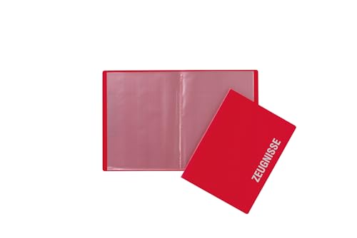 PAGNA 21008-03 Zeugnismappe A4 PP rot PAGNA 21008-03 Zeugnismappe A4 PP rot von Pagna