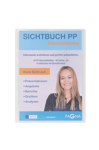 PAGNA 21011-19 Sichtbuch A4 PP Office mit Fronttasche transparent PAGNA 21011-19 Sichtbuch A4 PP Office mit Fronttasche transparent von Pagna