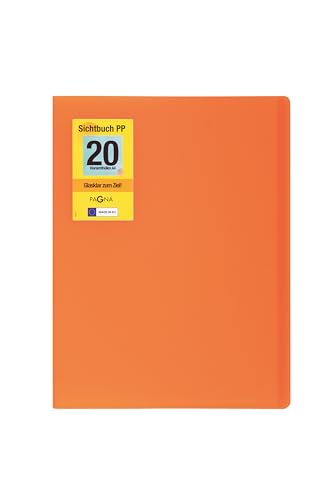 PAGNA 21012-09 Sichtbuch A4 PP School orange von Pagna
