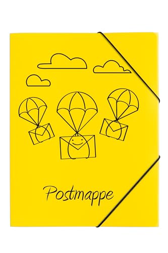 PAGNA 21603-15 Gummizugmappe A4 PP Postmappe 3 Einschlagklappen gelb PAGNA 21603-15 Gummizugmappe A4 PP Postmappe 3 Einschlagklappen gelb von Pagna