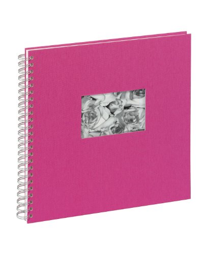 Pagna 13938-34 Passepartout-Spiralalbum 310 x 320mm, Leineneinband mit Passepartout, weißer Fotokarton, dunkelrosa Pagna 13938-34 Passepartout-Spiralalbum 310 x 320mm, Leineneinband mit Passepartout, weißer Fotokarton, dunkelrosa von Pagna