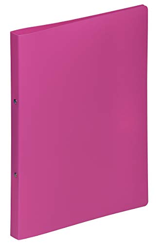 Pagna 20901-34 Ringbuch A4 16 mm PP 2-Ring-Mechanik, dunkelrosa von Pagna