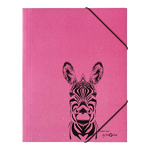 Pagna 21658-34 Gummizugmappe Zebra Karton 3 Einschlagklappen DIN A4 Pagna 21658-34 Gummizugmappe Zebra Karton 3 Einschlagklappen DIN A4 von Pagna