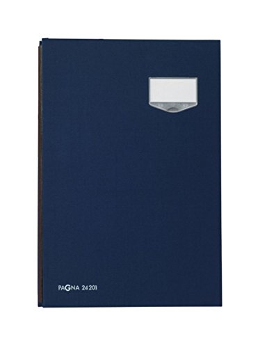 Pagna 24201-02 Unterschriftsmappe de Luxe 20-teilig Leineneinband, dehnbarer Rücken, rosa Löschkarton de Luxe-Beschriftungsschild, blau Pagna 24201-02 Unterschriftsmappe de Luxe 20-teilig Leineneinband, dehnbarer Rücken, rosa Löschkarton de Luxe-Beschriftungsschild, blau von Pagna
