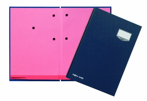 Pagna 24202-02 Unterschriftsmappe, 20-teilig mit ECO-Einband, rosa Löschkarton blau Pagna 24202-02 Unterschriftsmappe, 20-teilig mit ECO-Einband, rosa Löschkarton blau von Pagna