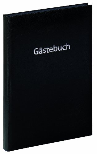 Pagna 30905-01 Gästebuch (Einschreibebuch, 192 Seiten), schwarz von Pagna