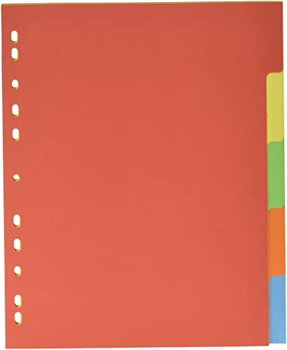 Pagna 32004-20 Register, A4, XXL, 5-teilig, 5-farbig Pagna 32004-20 Register, A4, XXL, 5-teilig, 5-farbig von Pagna