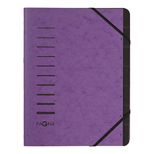 Pagna 40058-10 Ordnungsmappe 7 Fächer, aubergine Pagna 40058-10 Ordnungsmappe 7 Fächer, aubergine von Pagna