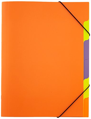 Pagna 41803-09 Ordnungsmappe, Funky School Trend PP, 5-teilig, orange Pagna 41803-09 Ordnungsmappe, Funky School Trend PP, 5-teilig, orange von Pagna