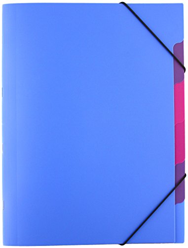 Pagna 41803-13 Ordnungsmappe, Funky School Trend PP, 5-teilig, blau Pagna 41803-13 Ordnungsmappe, Funky School Trend PP, 5-teilig, blau von Pagna