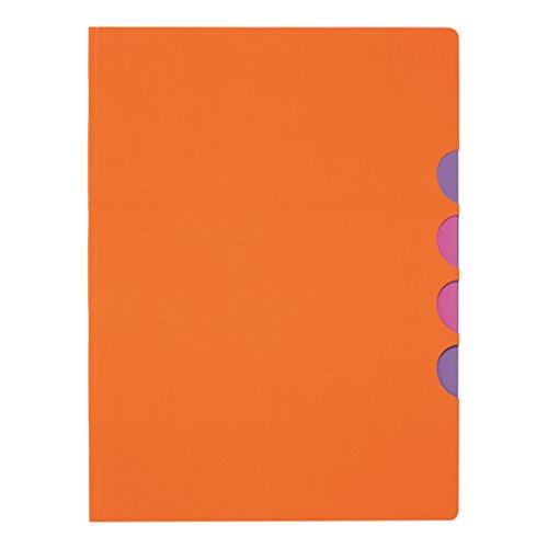 Pagna 41805-09 Ordnungsmappe 5 Fächer Style Up, orange von Pagna