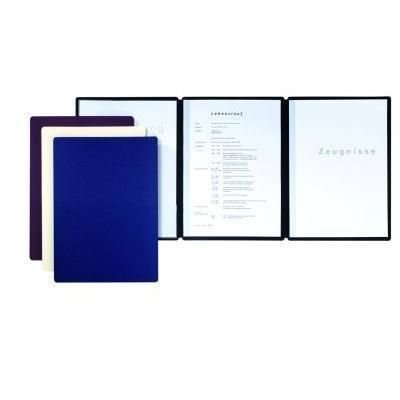 Pagna Bewerbungsmappe Premium Edition Straight 3-teilig, aus hochwertigem Premium-Karton von Pagna