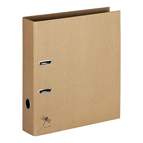 Pagna Ordner A4 Pur, praktische 2-Ring-Mechanik, stabiler Graukarton mit Kraftpapier überzogen Pagna Ordner A4 Pur, praktische 2-Ring-Mechanik, stabiler Graukarton mit Kraftpapier überzogen von Pagna