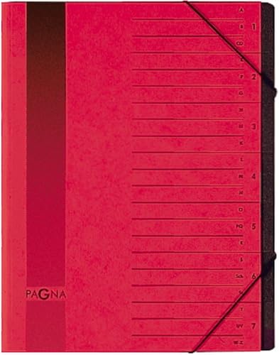 Pagna Ordnungsmappe 7 Fächer rot Pagna Ordnungsmappe 7 Fächer rot von Pagna