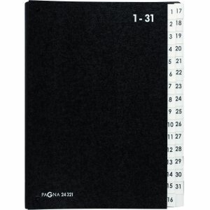 Pagna Pultordner 1-31 32 Fächer schwarz Pagna Pultordner 1-31 32 Fächer schwarz von Pagna