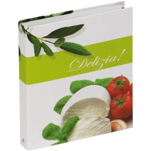 Pagna Rezept-Ringbuch A5 20mm 4 Ringe Olive/Tomate von Pagna