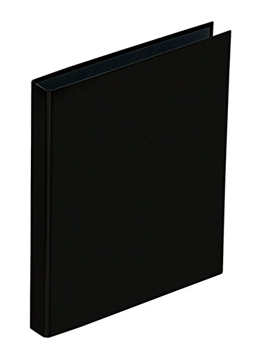 Pagna Ringbuch A4 Basic, 2-Bügel-Mechanik mit Niederhalter, schwarz von Pagna