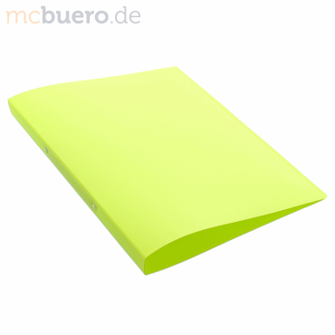 Pagna Ringbuch A4 PP 13mm 2 Ringe transluzent lindgrün von Pagna