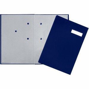 Pagna Unterschriftsmappe 20 Fächer Eco blau Pagna Unterschriftsmappe 20 Fächer Eco blau von Pagna