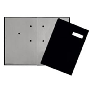 Pagna Unterschriftsmappe 5-teilig mit Leinen-Einband, dehnbarem Rücken, Schwarz Pagna Unterschriftsmappe 5-teilig mit Leinen-Einband, dehnbarem Rücken, Schwarz von Pagna