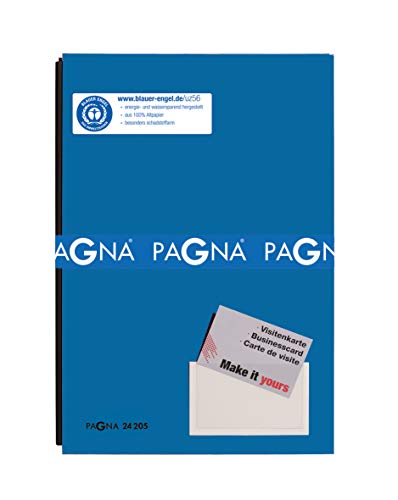 Pagna Unterschriftsmappe blau, 20-teilig, mit Color-Einband und dehnbarem Rücken Pagna Unterschriftsmappe blau, 20-teilig, mit Color-Einband und dehnbarem Rücken von Pagna