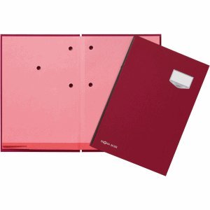 Pagna Unterschriftsmappe de Luxe A4 20 Fächer rot Pagna Unterschriftsmappe de Luxe A4 20 Fächer rot von Pagna