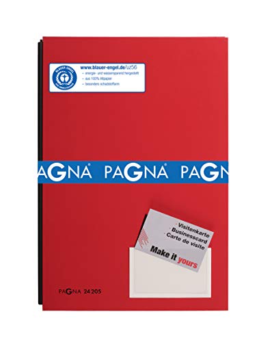 Pagna Unterschriftsmappe rot, 20-teilig, mit Color-Einband und dehnbarem Rücken Pagna Unterschriftsmappe rot, 20-teilig, mit Color-Einband und dehnbarem Rücken von Pagna