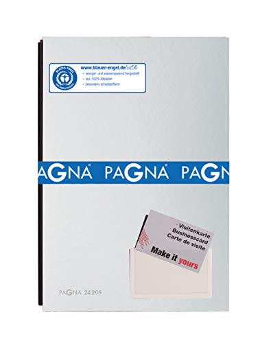 Pagna Unterschriftsmappe silber, 20-teilig, mit Color-Einband und dehnbarem Rücken von Pagna