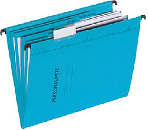 Personalakte, A4, mit 5 Fächern, blau Personalakte, A4, mit 5 Fächern, blau von Unbekannt