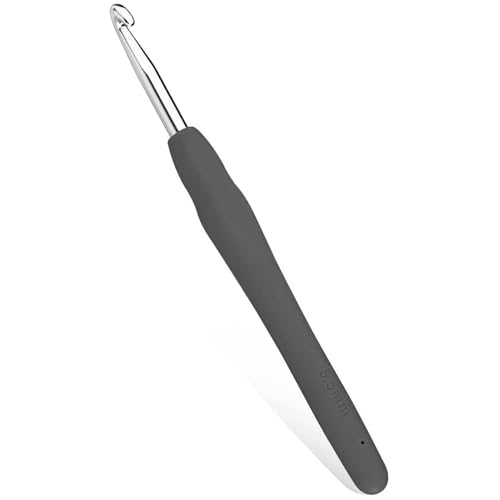 Häkelnadel 5.5 mm, Häkelnadeln Zum Häkeln Und Stricken, Ergonomische Häkelnadeln Mit Weichen Griffen, crochet hook für Anfänge und Erfahrene Häkelliebhaber Häkelnadel 5.5 mm, Häkelnadeln Zum Häkeln Und Stricken, Ergonomische Häkelnadeln Mit Weichen Griffen, crochet hook für Anfänge und Erfahrene Häkelliebhaber von Paicreate